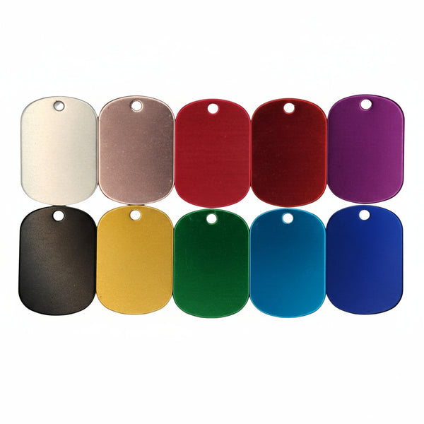 Engraved Aluminium Pet Tags – Small
