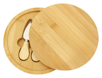 Bamboo Cheese Board with Tools