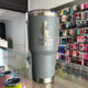 "Use The Force" 30oz Grey Tumbler