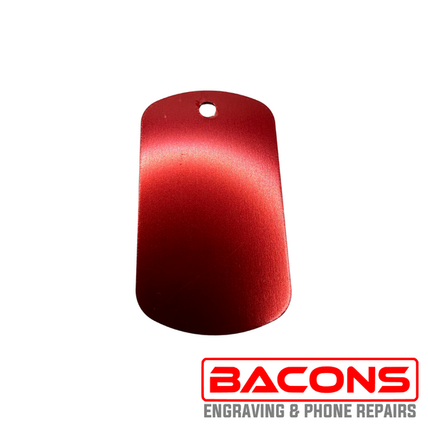 Engraved Aluminium Pet Tags – Large