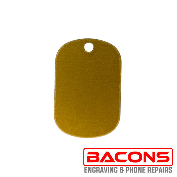 Engraved Aluminium Pet Tags – Small