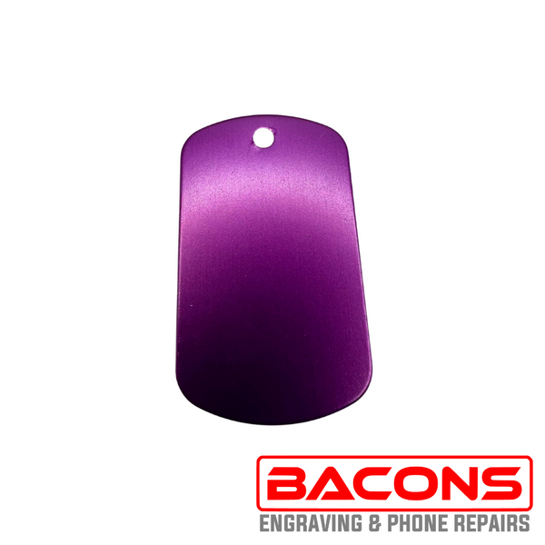 Engraved Aluminium Pet Tags – Large