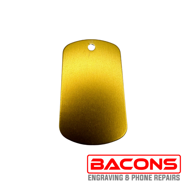 Engraved Aluminium Pet Tags – Large