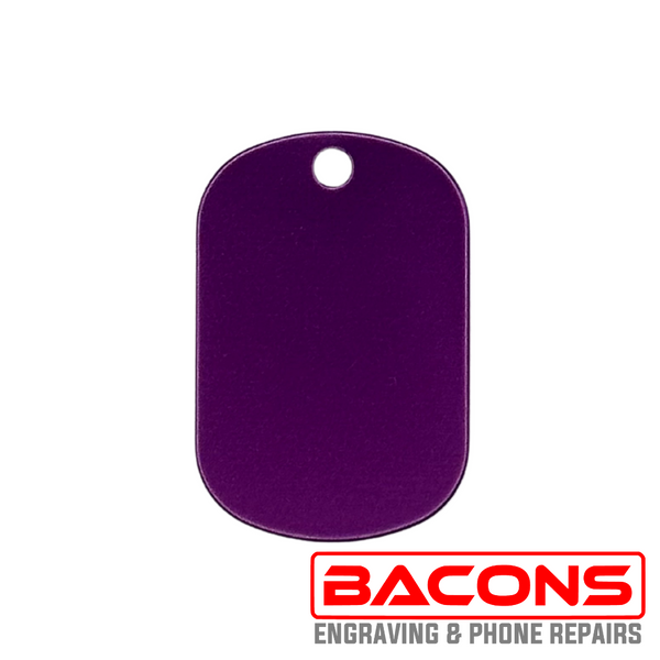 Engraved Aluminium Pet Tags – Small