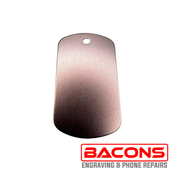 Engraved Aluminium Pet Tags – Large