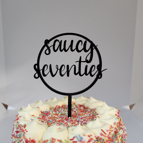 Cake Toppers - Saucy Seventies