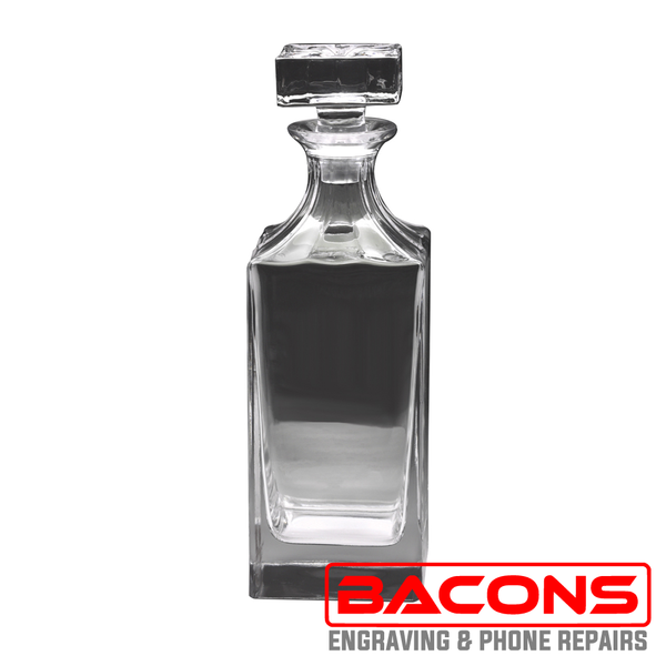 Glass Decanter Square